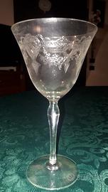 servizio vetro bicchieri e caraffa 