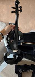 Violino Elettrico STAGG EVN 4/4 MBK Nero Met.
