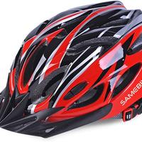 SAMEBIKE Casco da Bici 57-61CM con Visiera