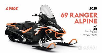 Motoslitta Lynx BRP 69 Ranger Alpine 900 ACE Turbo