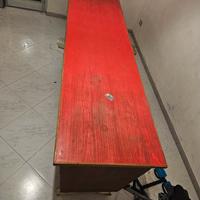 Banco da esposizione o da lavoro in legno