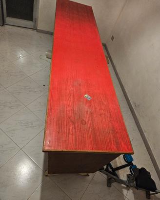 Banco da esposizione o da lavoro in legno