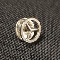 PIN spilla logo Mercedes argento 925 made in USA