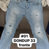 Jeans dondup uomo 46-47-48