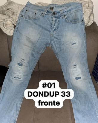 Jeans dondup uomo 46-47-48