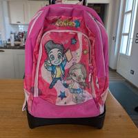 Zaino Scuola Trolley Me contro te rosa