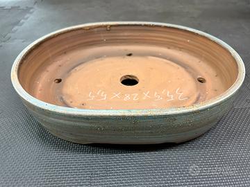 Vaso bonsai ovale torre chessa