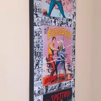 Quadro in legno omaggio a Zagor