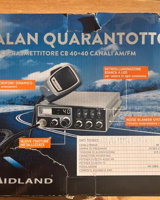 ALAN QUARANTOTTO RICETRASMETTITORE CB