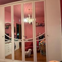 Armadio como bianco in legno  bianco