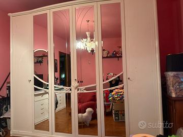 Armadio como bianco in legno  bianco