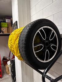 Cerchi in lega 16” Mini Countryman + gomme inverno