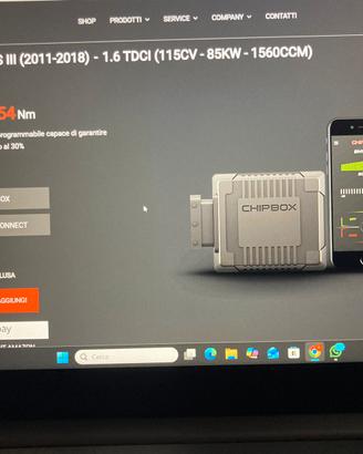 Centralina Seletron  ford focus chipbox  connect