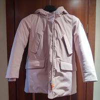 parka bambina marca Save the duck rosa 