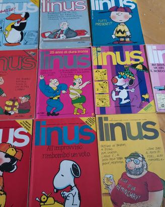 Riviste fumetti Linus 1983-1989