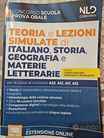 Libro con lezioni simulate classe di concorso A12