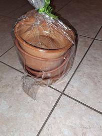 VASI TERRACOTTA COLORE MARRONE NUOVI MAI USATI
