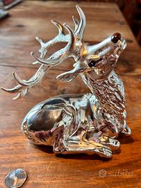Cervo laminato argento Marcello Giorgio