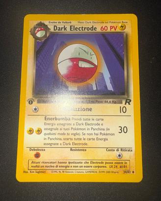 Dark Electrode Prima Edizione Team Rocket 34/82
