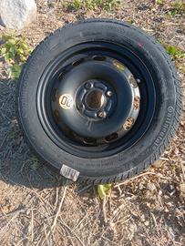 ruota con cerchione 