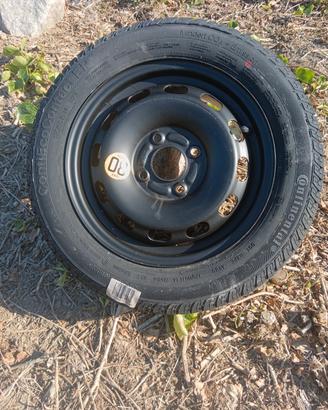 ruota con cerchione 