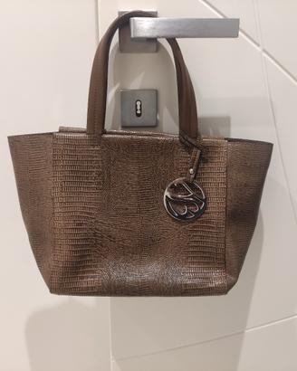 borsa in pelle Tosca Blu