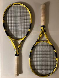 Coppia Racchette Tennis Babolat Pure Aero + Borsa