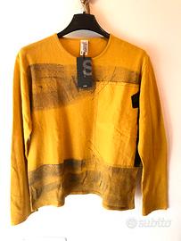 Conbipel. Maglia pullover uomo puro Cotone. Tg L