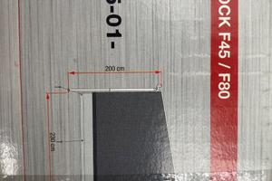 SIDE BLOCK F45/F80 parete laterale tendalino