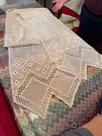 2 Tende all uncinetto fatte a mano