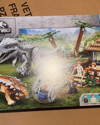 LEGO JURASSIC WORLD 75941 Indominus Rex contro Ank