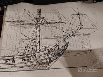 Piani di costruzione modellini navali