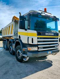 Scania CV 124 Cassone ribaltabile 3 lati con spond