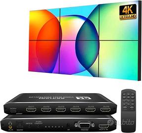 Controller 2X3 4K,HDMI & DVI 4k Signal Input Makes