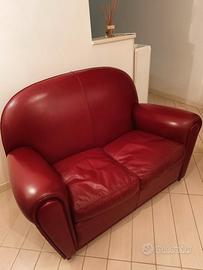 DIVANO FRAU 2 POSTI PELLE PRIMO FIORE VANITY FAIR