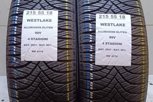 2 GOMME 215 55 18 WESTLAKE 4 STAG. RIF4174