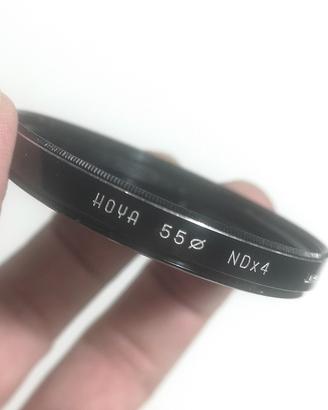 HOYA NDx4 55mm – filtro ND 2 stop – Made in Japan