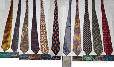 Cravatte Vintage SARTORIALI Pura Seta