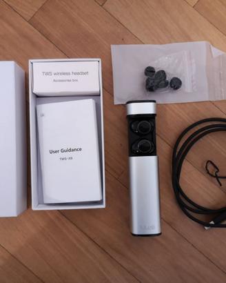 wireless headset tws- X9 cuffie bluetooth