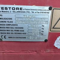 Rimorchio carrello trattore botte