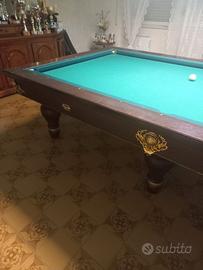 Biliardo sei piedi torniti
