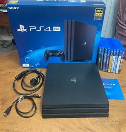 PS4 Pro 1Tb + giochi