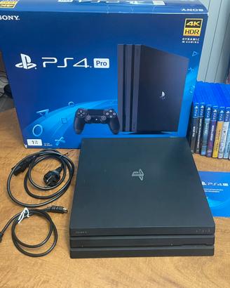 PS4 Pro 1Tb + giochi