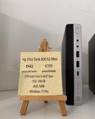 Hp Elite Desk 800 G3 Mini