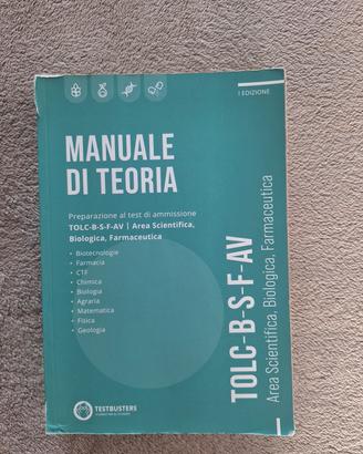 Manuale teoria tocl -b-s-f-av