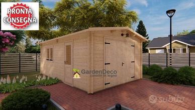 Garage in legno 4x6m 45mm, 24mq V2