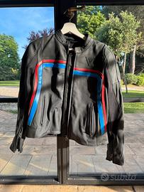 Giacca moto pelle Dainese donna  tg 46 MAI USATA