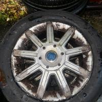 4 CERCHI R 16 FIAT CROMA + 4 GOMME NUOME