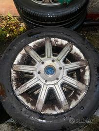4 CERCHI R 16 FIAT CROMA + 4 GOMME NUOME