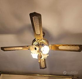 Ventilatore da soffitto con luci